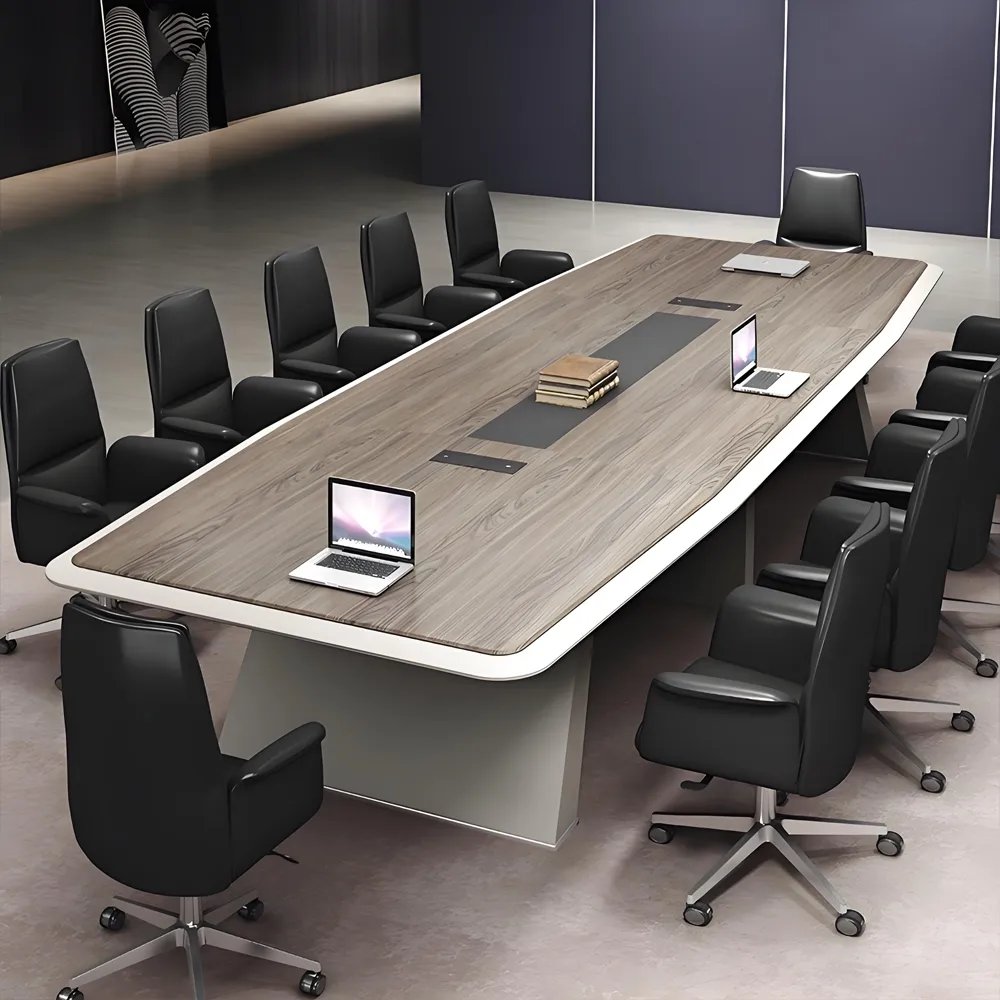Simple Modern Large Conference Table - Maoters - image 4
