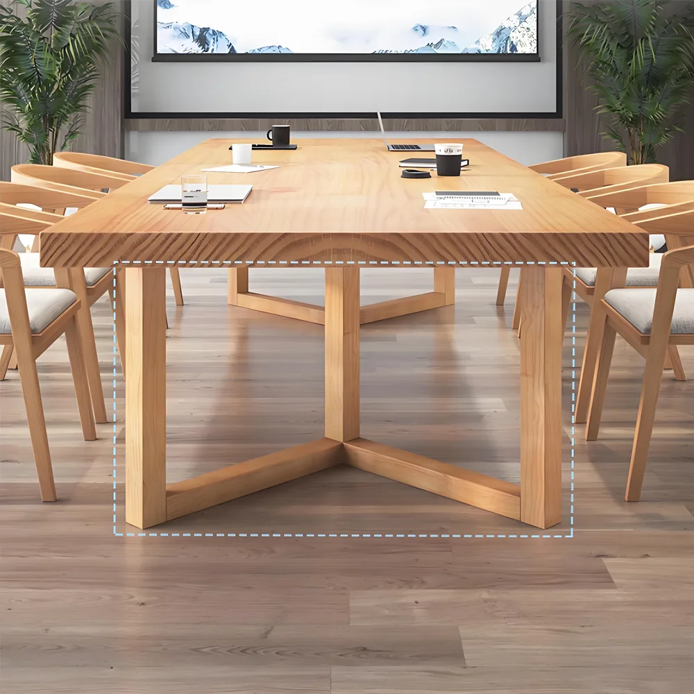 Solid Wood Conference Table - Elegance and Utility - image 6