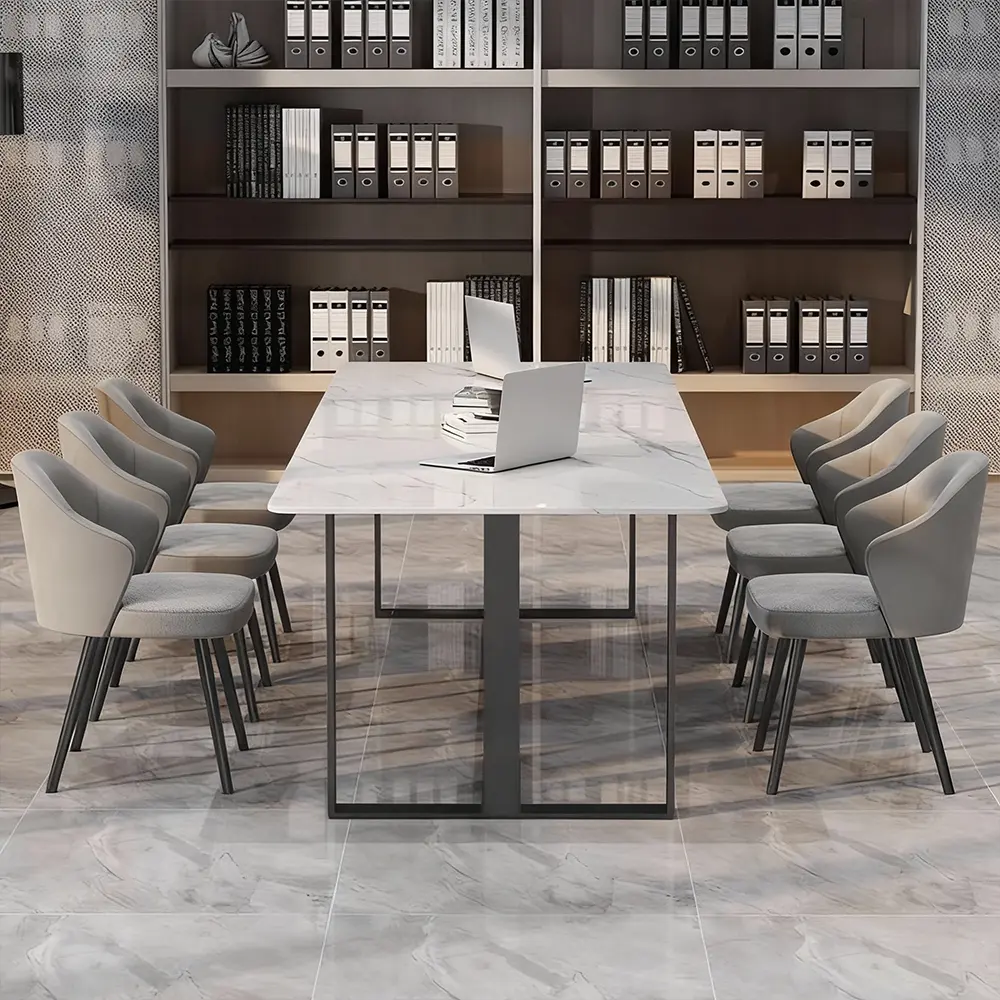 Stylish Marble Conference Table – Office Desk - image 3