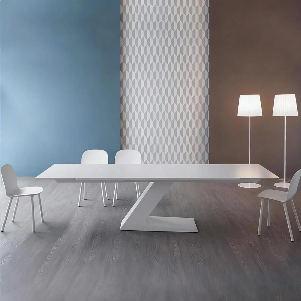 Stylish White Solid Wood Conference Table - Maoters - image 3