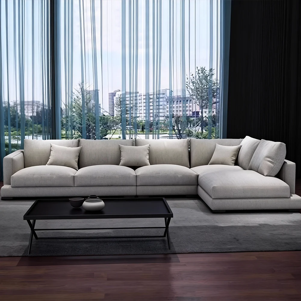 Modular L-Shaped Sectional Sofa - image 2