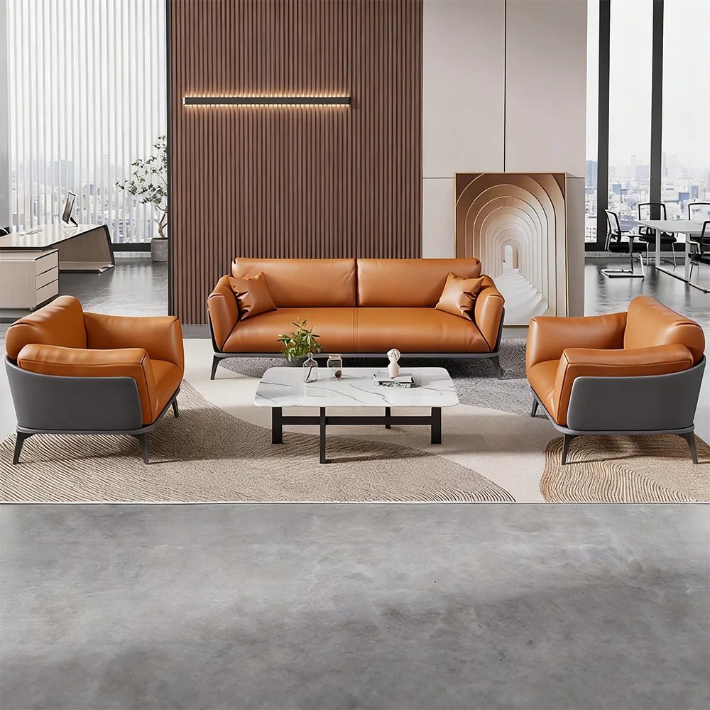 Contemporary Minimalist Couch – Breathable Fabric, Easy to Clean - image 3
