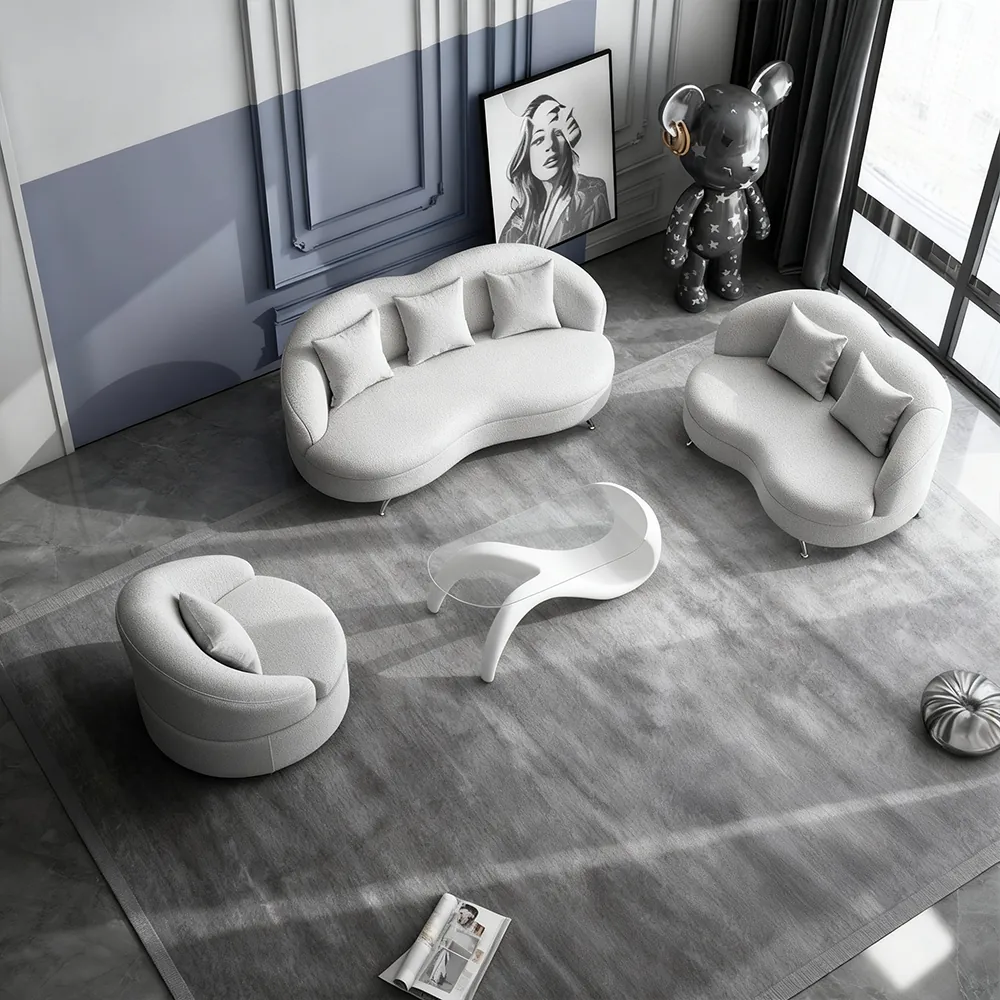 Small Fabric Coffee Table - Maoters - image 2
