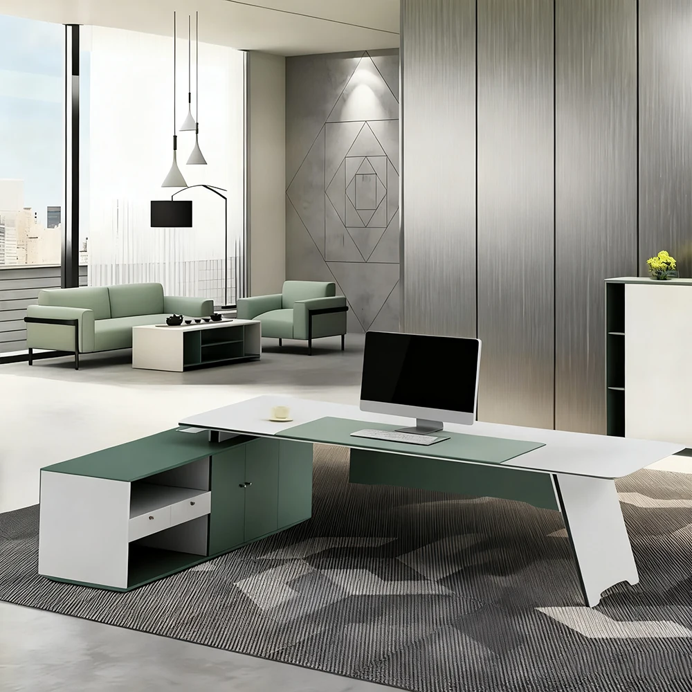 European Minimalist Office Leadership Table - image 14