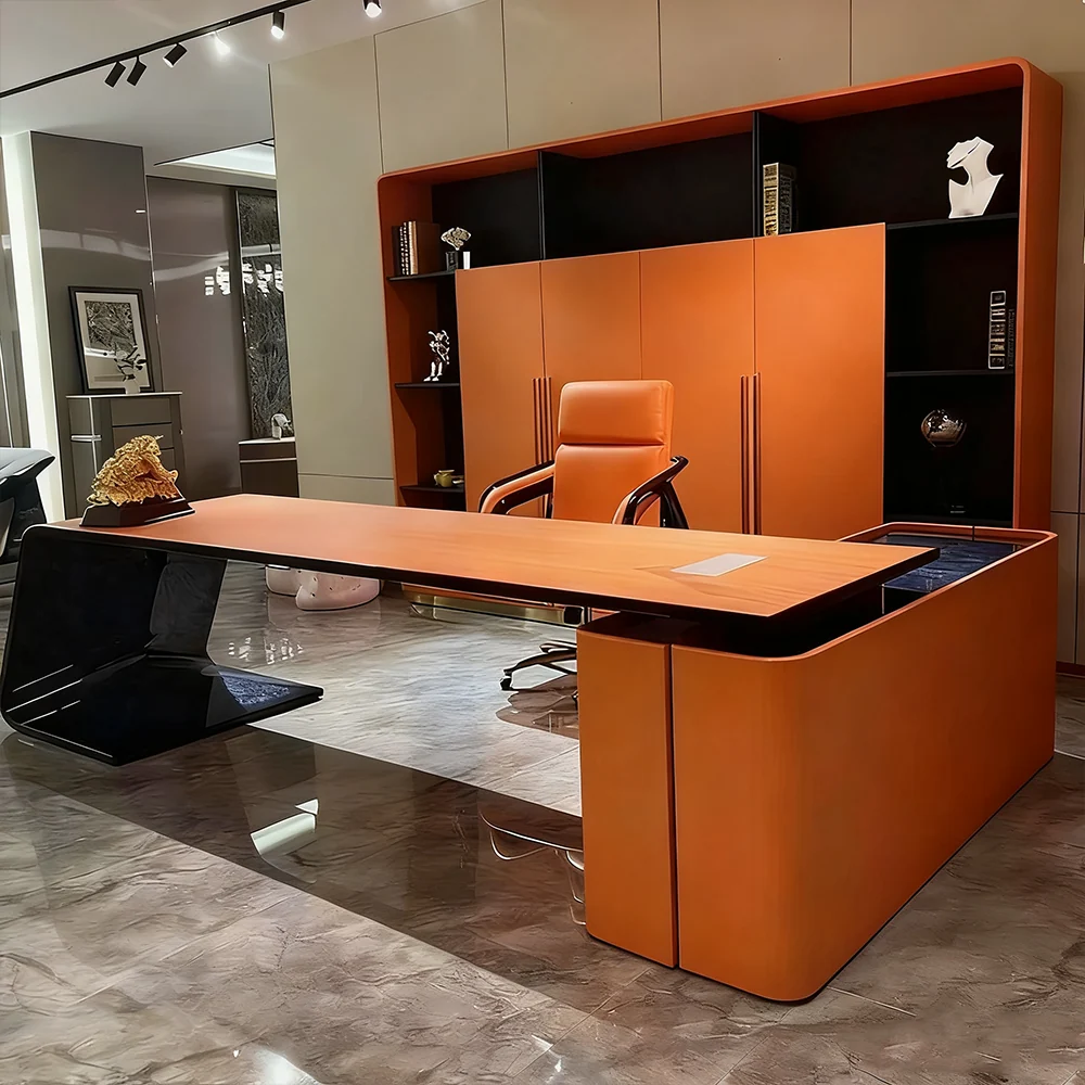 Italian Style Executive Computer Desk - image 9
