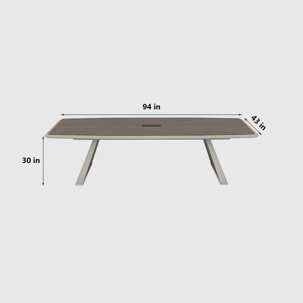Simple Modern Large Conference Table - Maoters - image 18