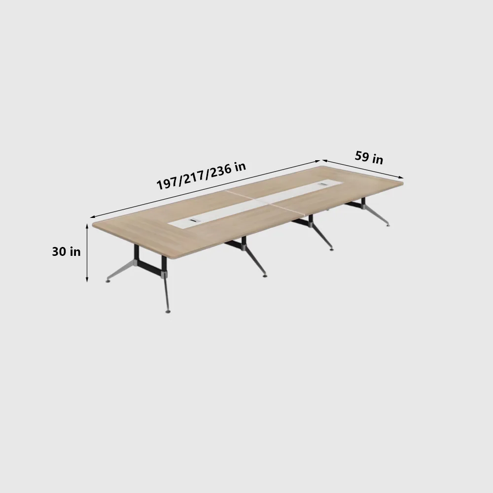 Sleek and Functional Modern Conference Table Set - image 10