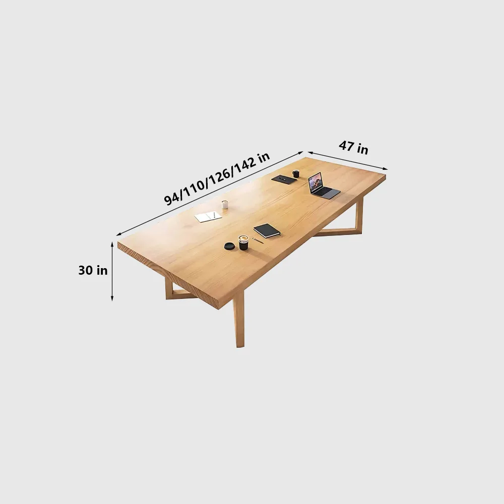 Solid Wood Conference Table - Elegance and Utility - image 10