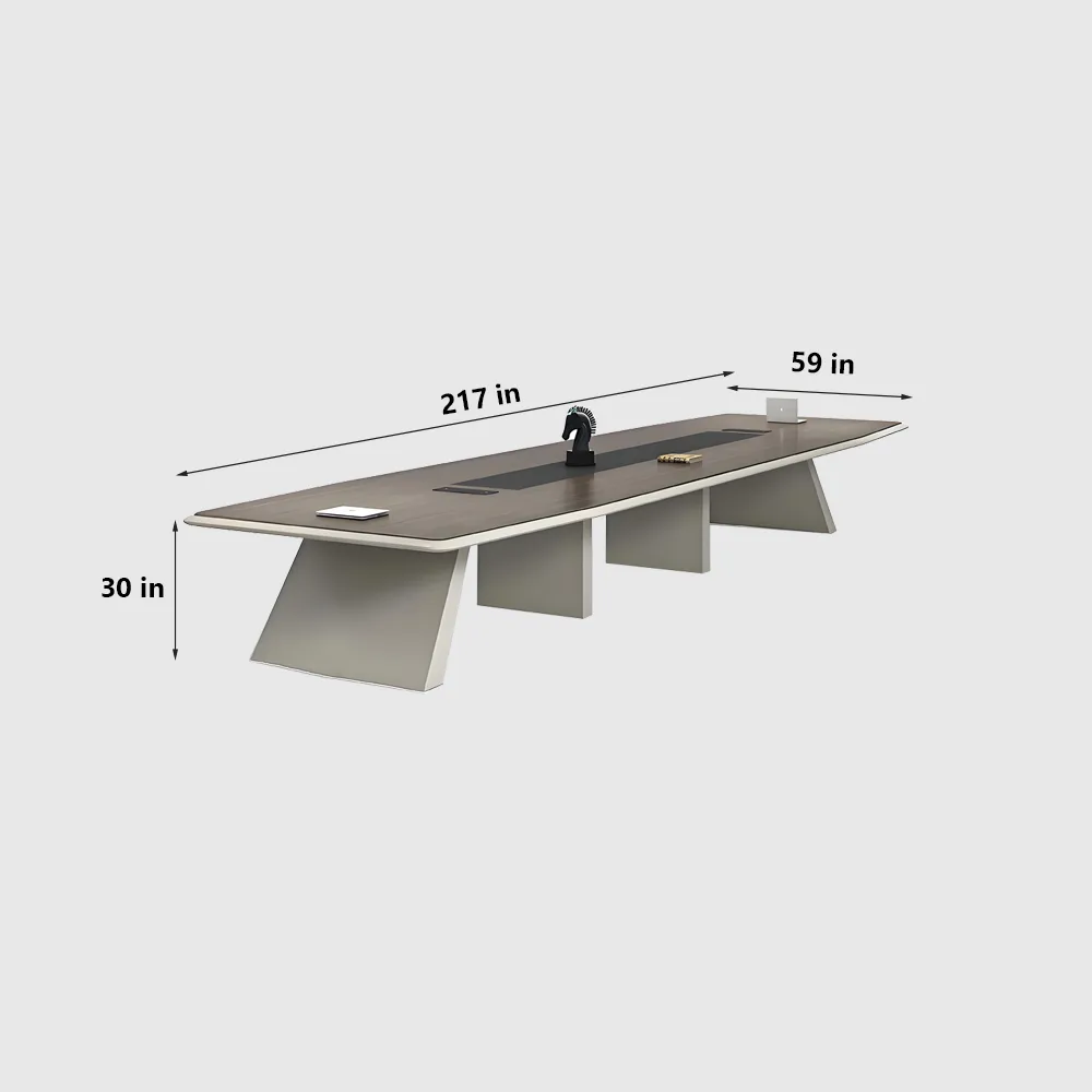 Simple Modern Large Conference Table - Maoters - image 23