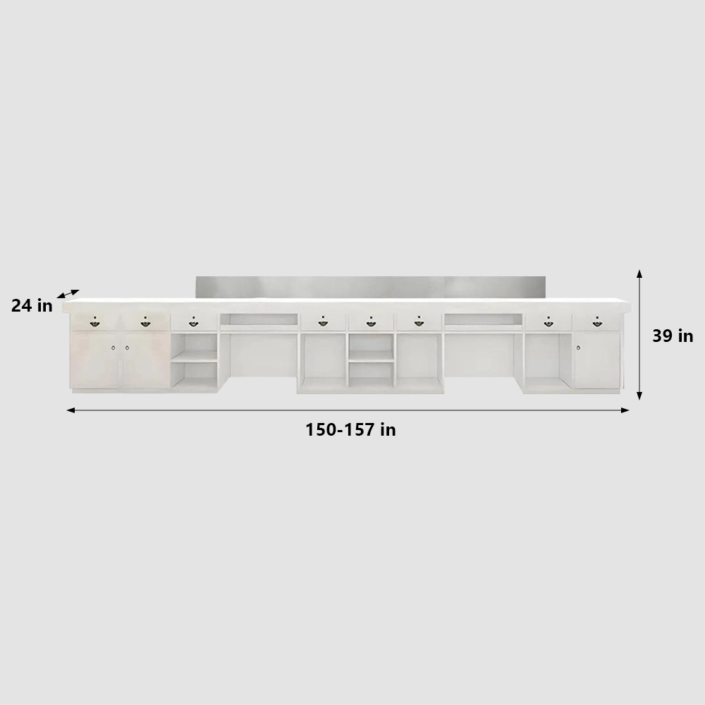 Modern Minimalist Company Hotel Front Desk - image 9