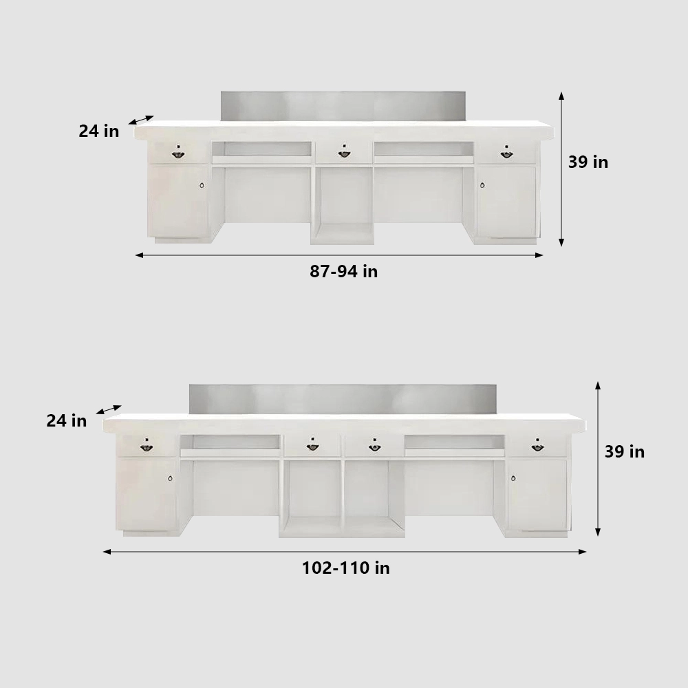 Modern Minimalist Company Hotel Front Desk - image 7