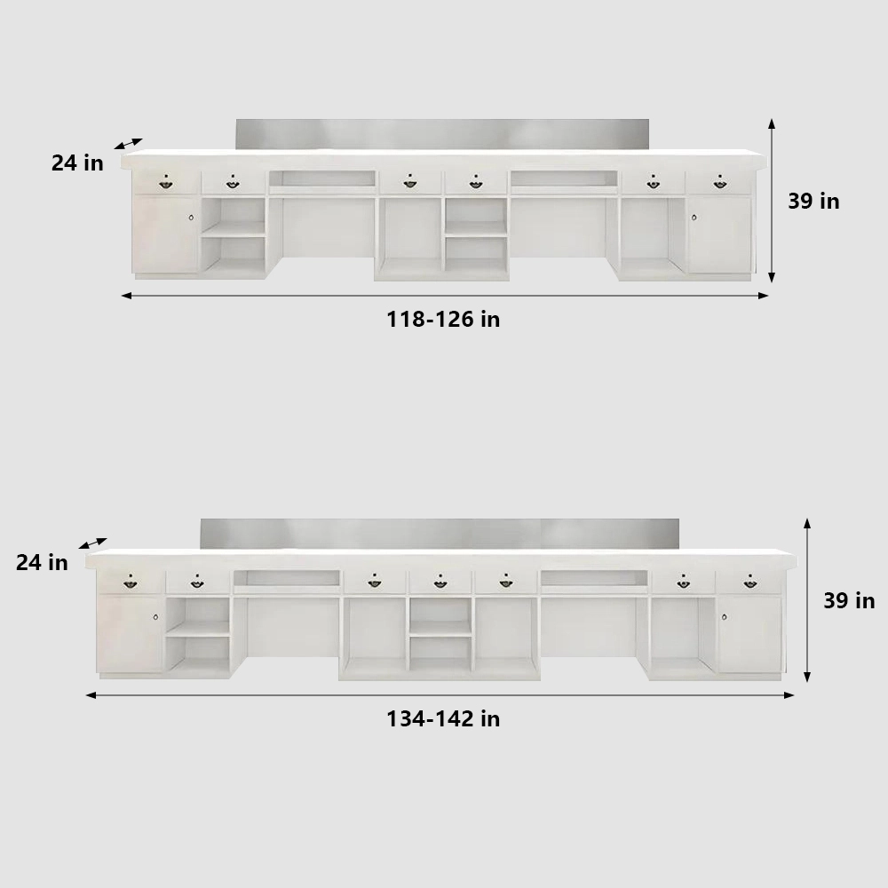 Modern Minimalist Company Hotel Front Desk - image 8