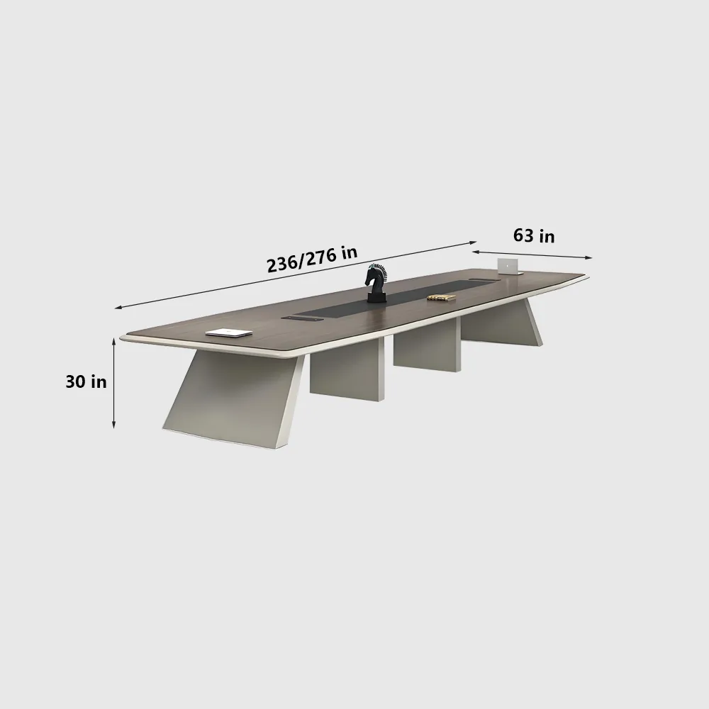 Simple Modern Large Conference Table - Maoters - image 24