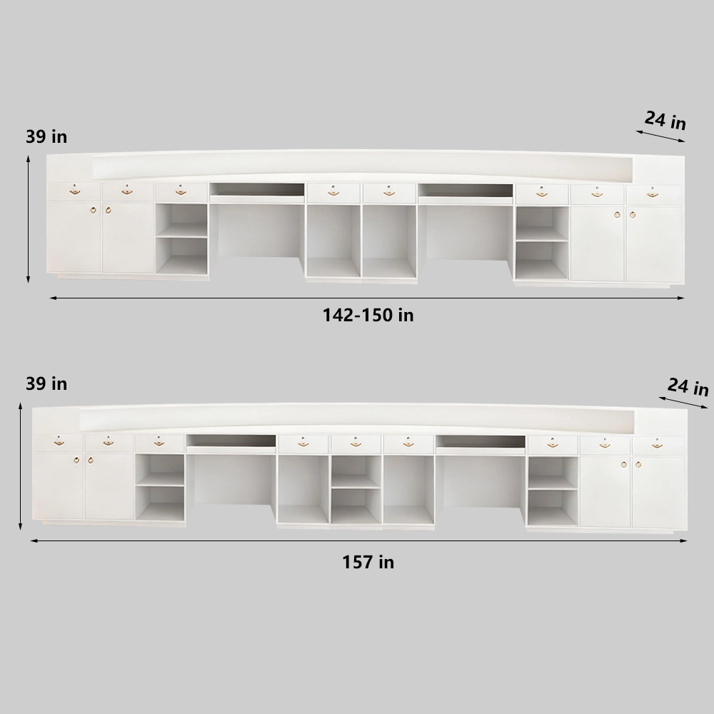 Simple Modern Round Bar Cashier Table - Maoters - image 15
