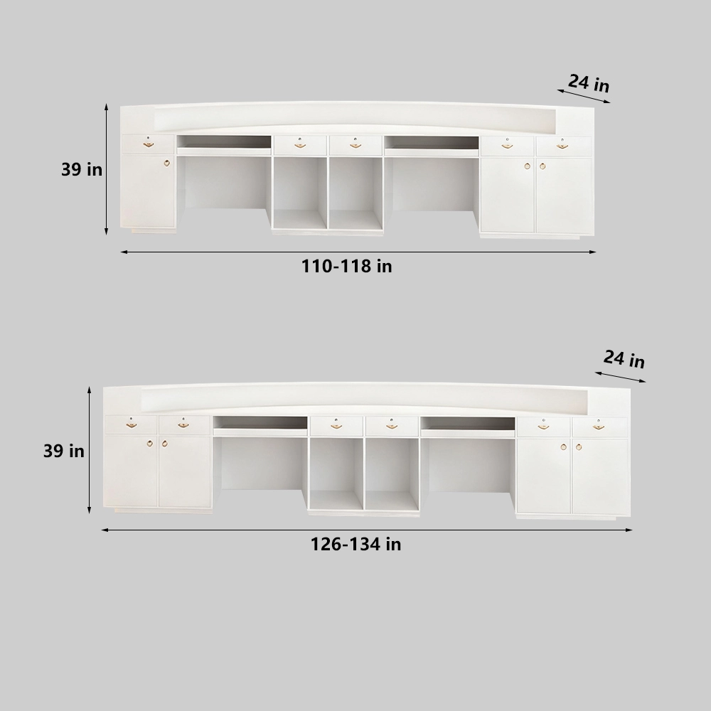 Simple Modern Round Bar Cashier Table - Maoters - image 14