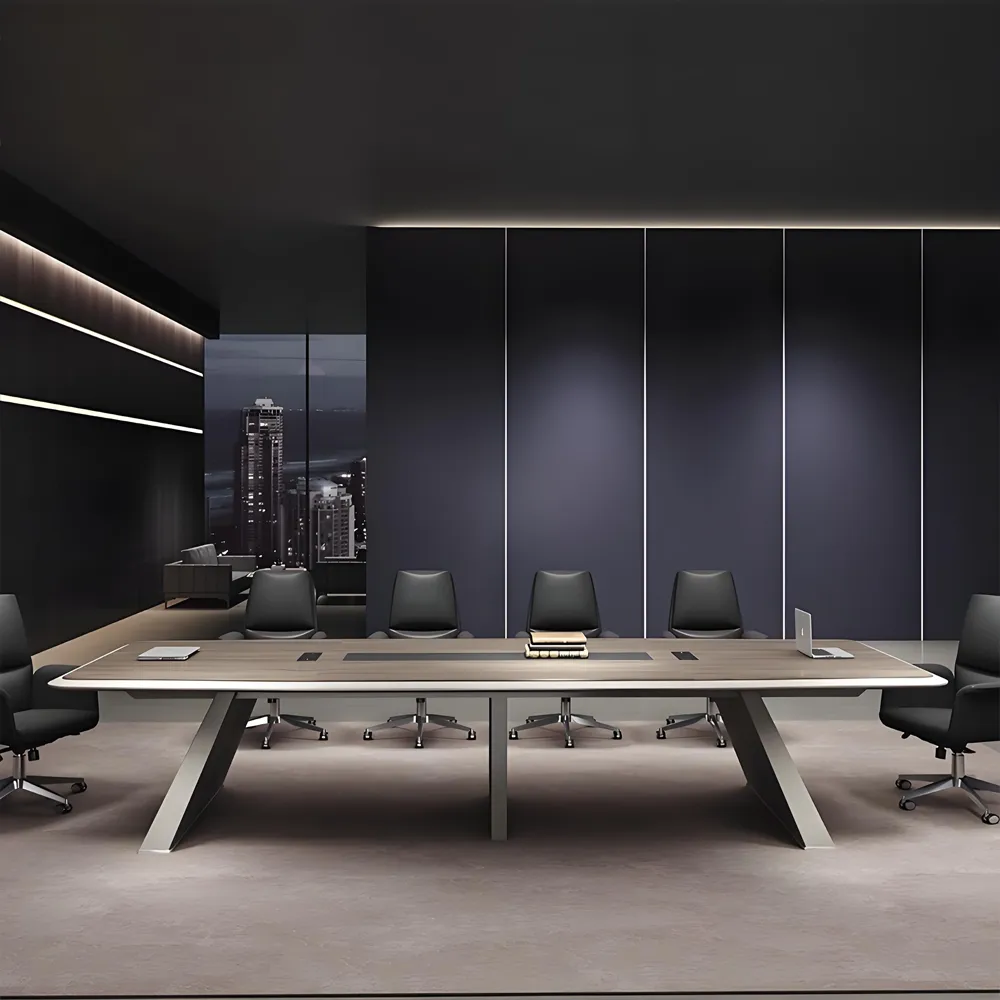 Simple Modern Large Conference Table - Maoters - image 11