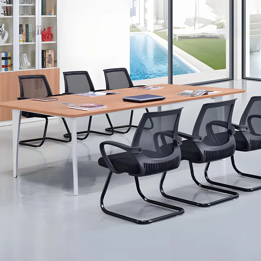 Small Wooden Conference Table - Office Desk - image 2