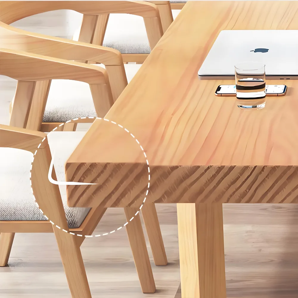 Solid Wood Conference Table - Elegance and Utility - image 5