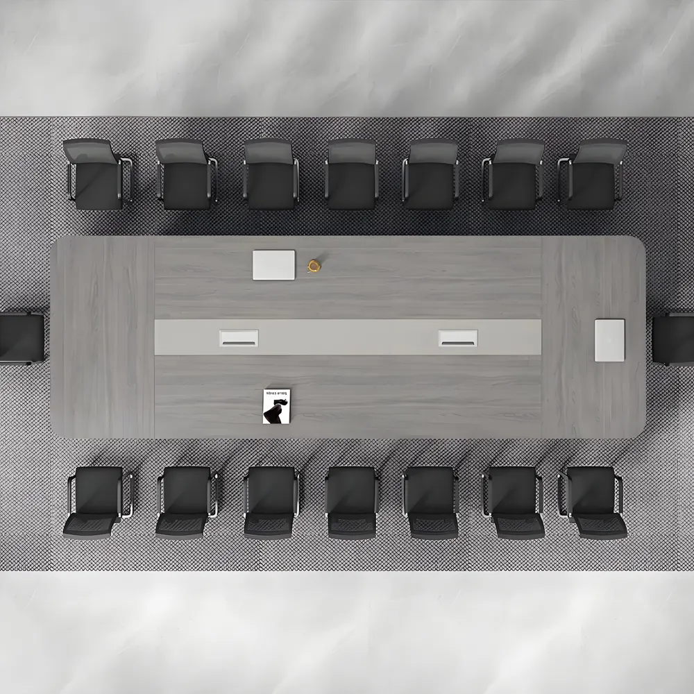 Simple Large Conference Table - Office &amp; Negotiation Table - image 3
