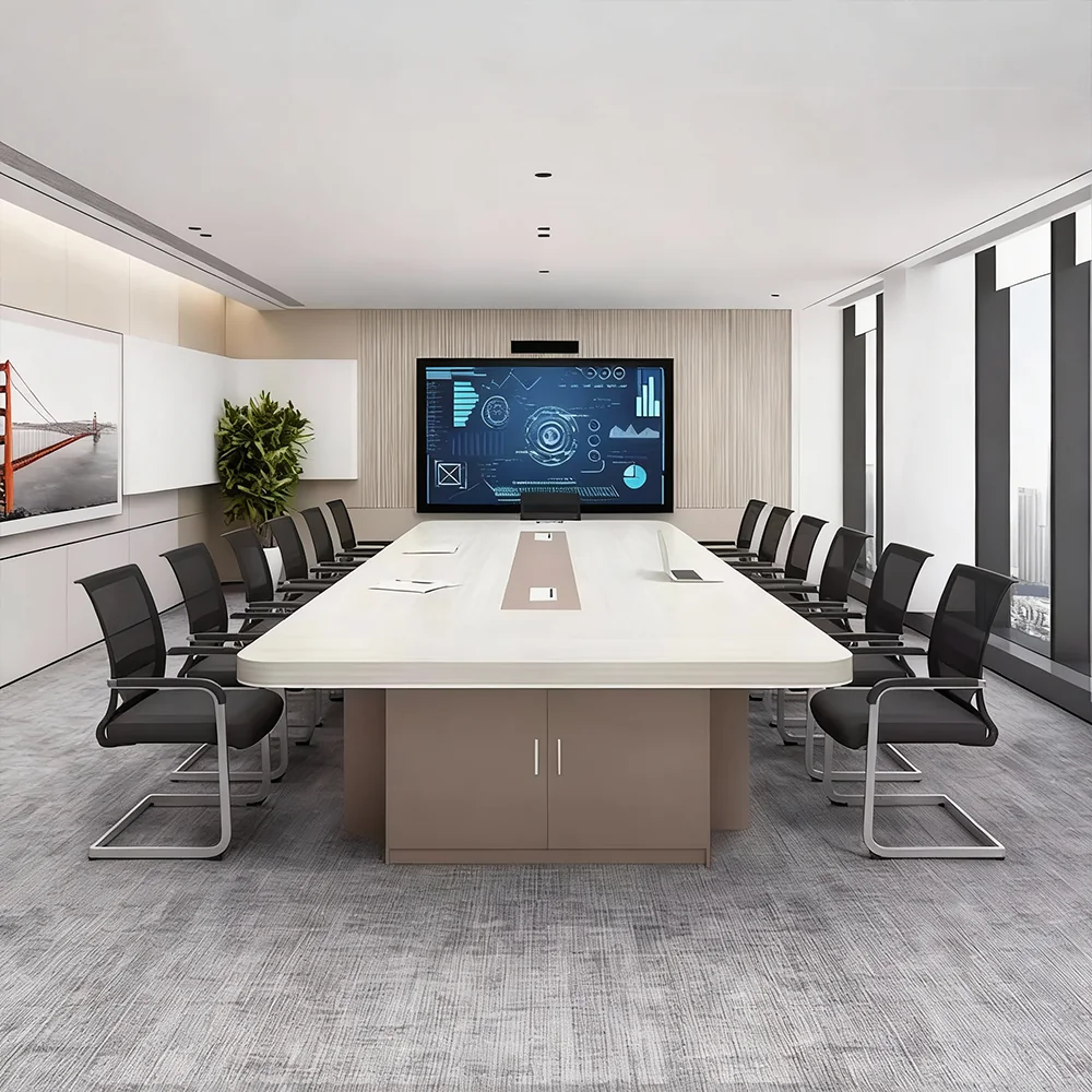Large Minimalist Negotiation Table - Maoters - image 2
