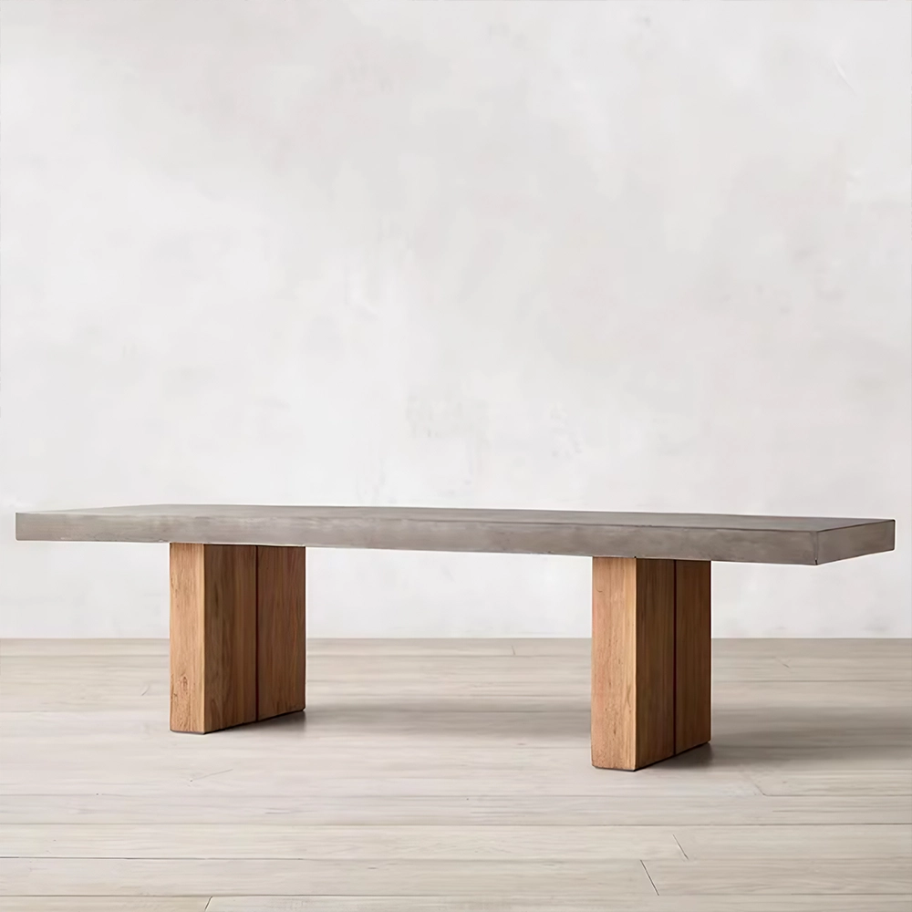 Minimalist Solid Wood Conference Table - Maoters - image 2
