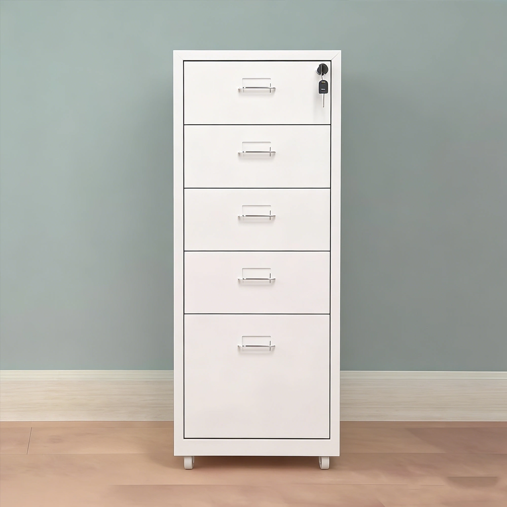 Metal Office Cabinet with Lockable Drawers - image 2