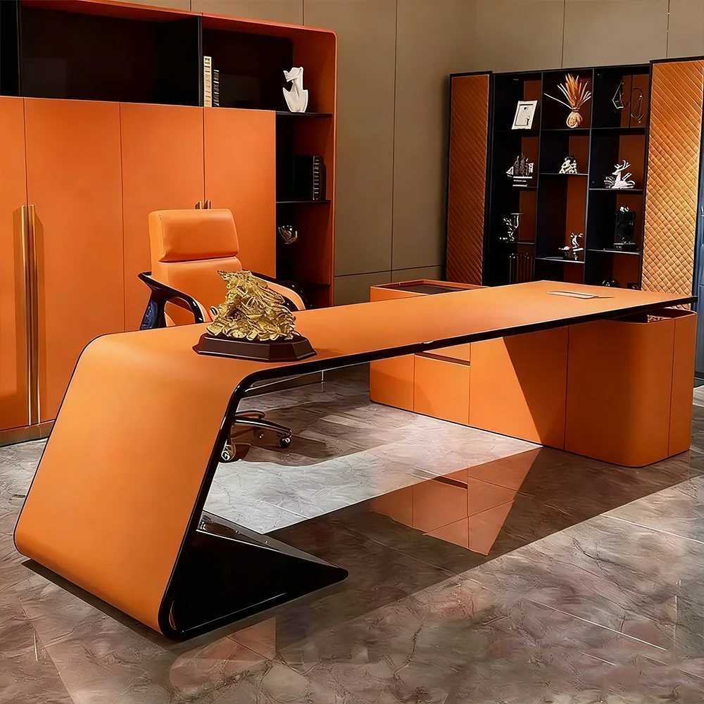 Italian Style Executive Computer Desk - image 8