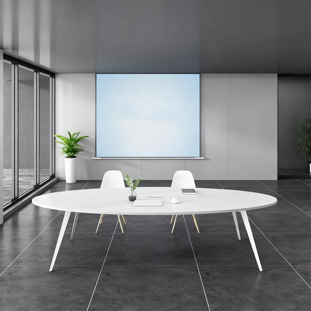 Stylish Oval Conference Table - Perfect for Meetings - image 2
