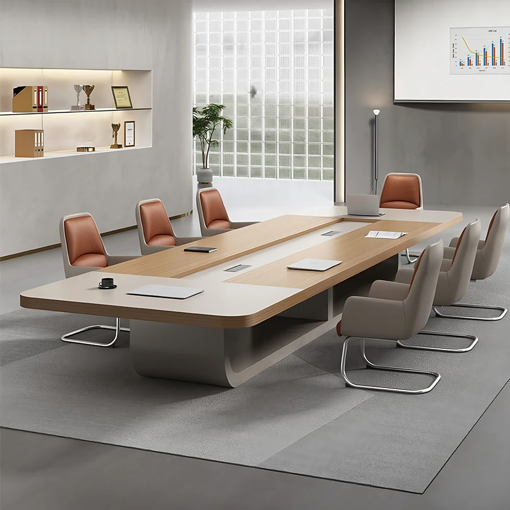 Efficient Modern Oval Conference Table - image 2