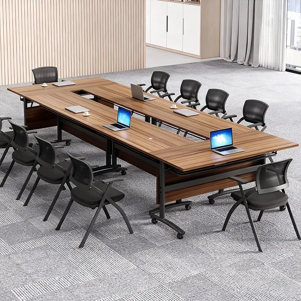 Foldable Training Desk with Wheels - Maoters - image 3
