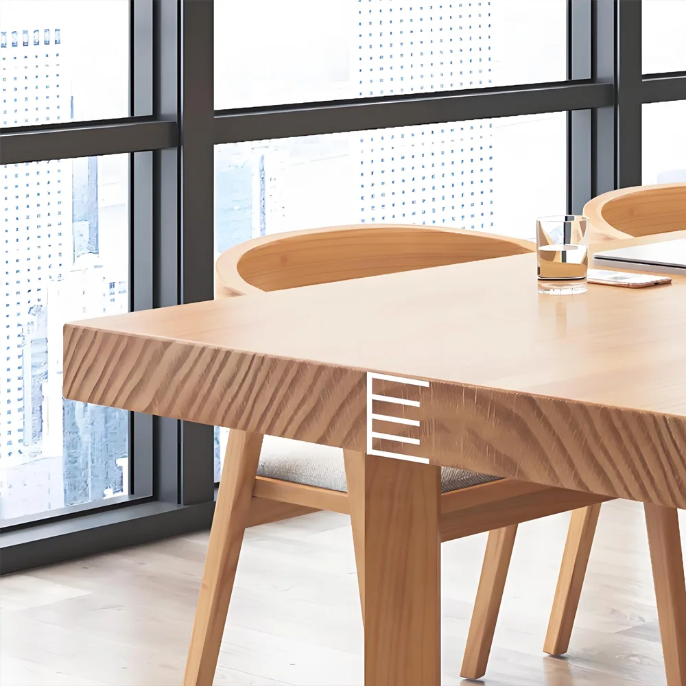 Solid Wood Conference Table - Elegance and Utility - image 4