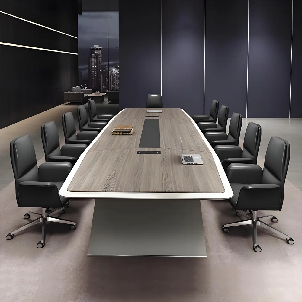Simple Modern Large Conference Table - Maoters - image 12