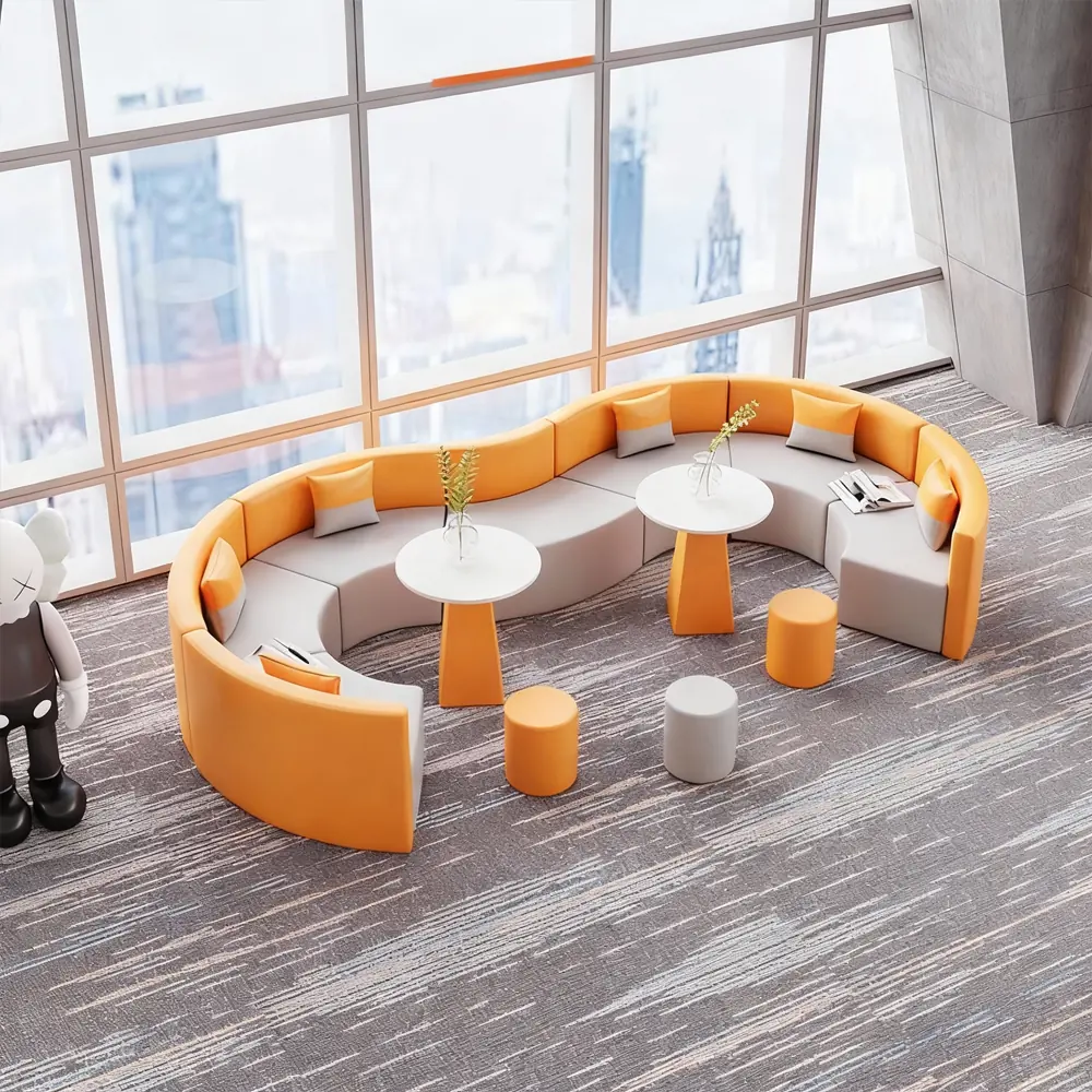 Creative Curved Circular Sofa Set - Enhance Your Space - image 3