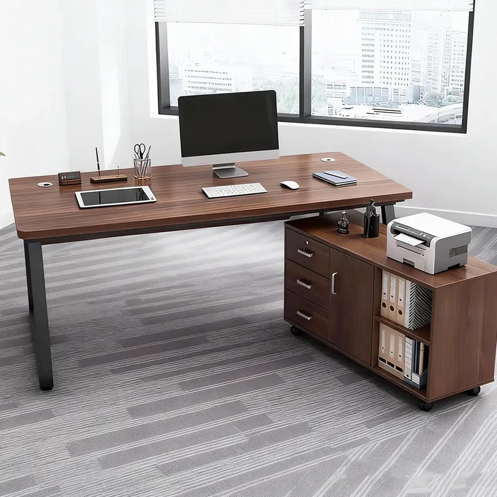 Compact &amp; Simple Computer Desk for Senior Management - image 2