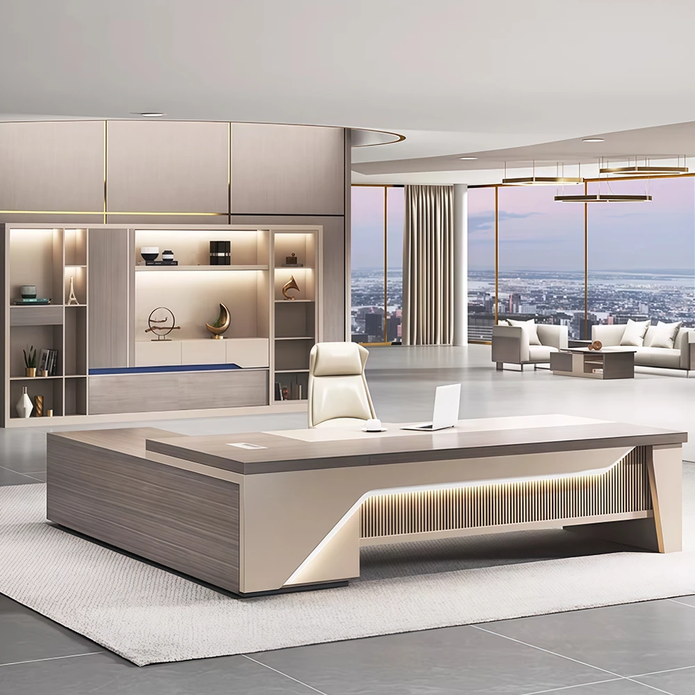 Elegant Luxurious Office Manager Desk - image 11