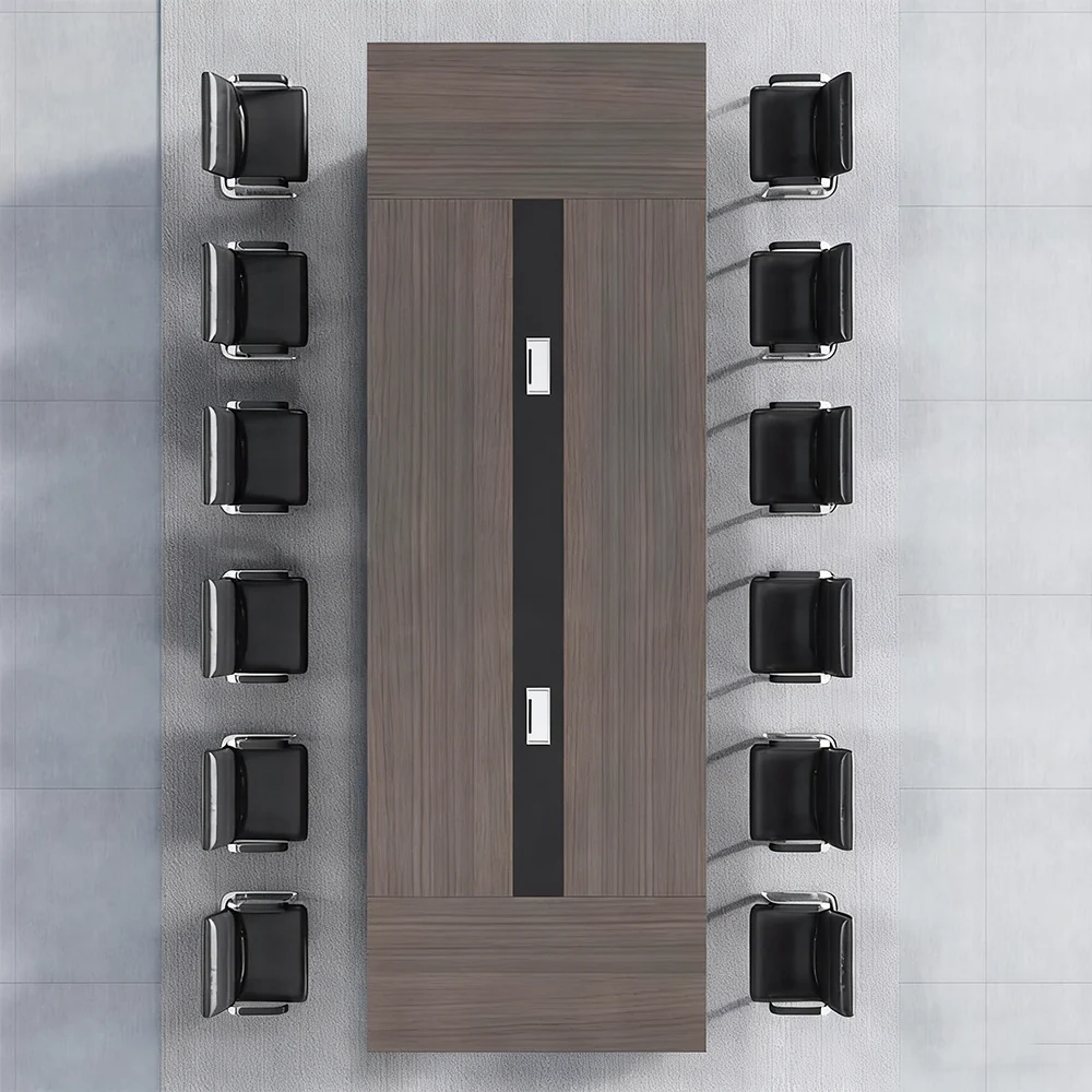 Classic Rectangular Office Desk - Ideal for Meetings - image 3