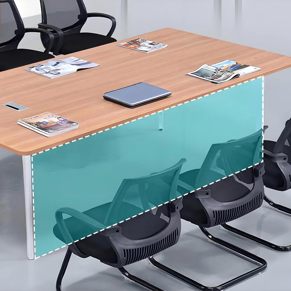 Small Wooden Conference Table - Office Desk - image 4