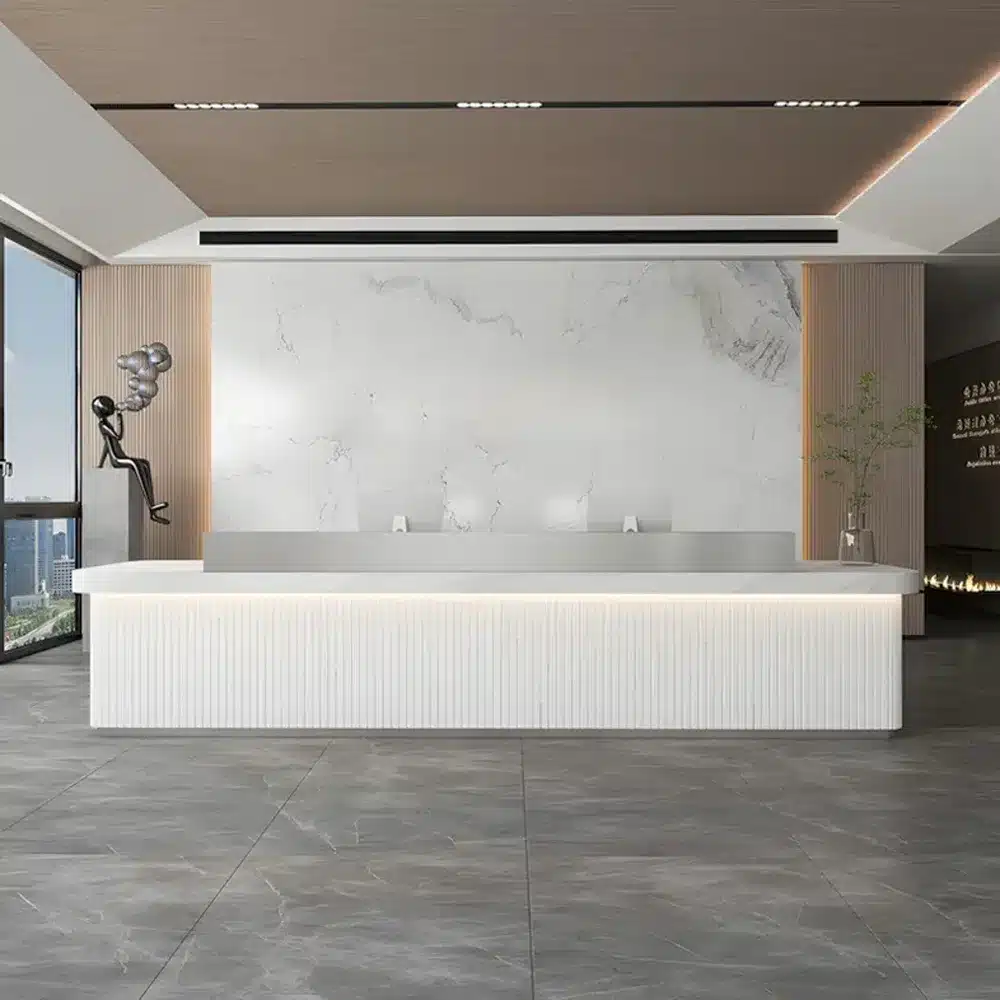 Modern Minimalist Company Hotel Front Desk - image 4