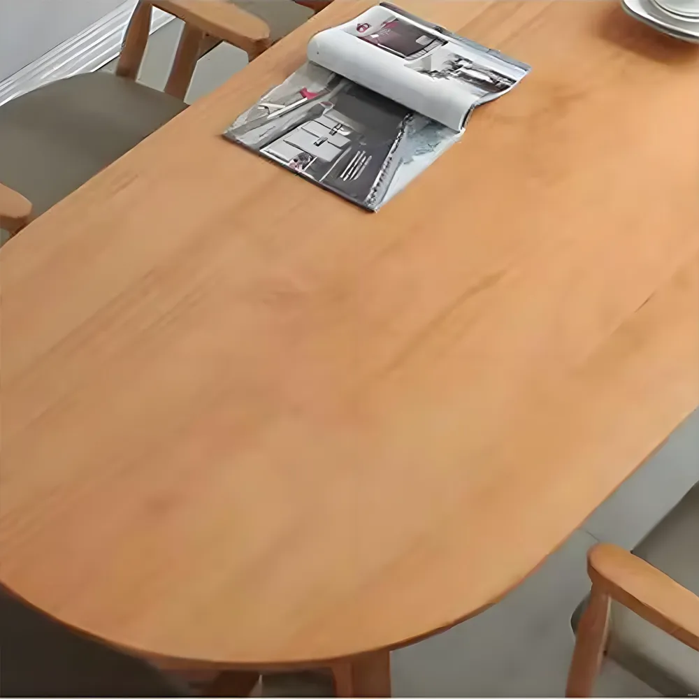 Oval Small Home Log Conference Table - Maoters - image 4