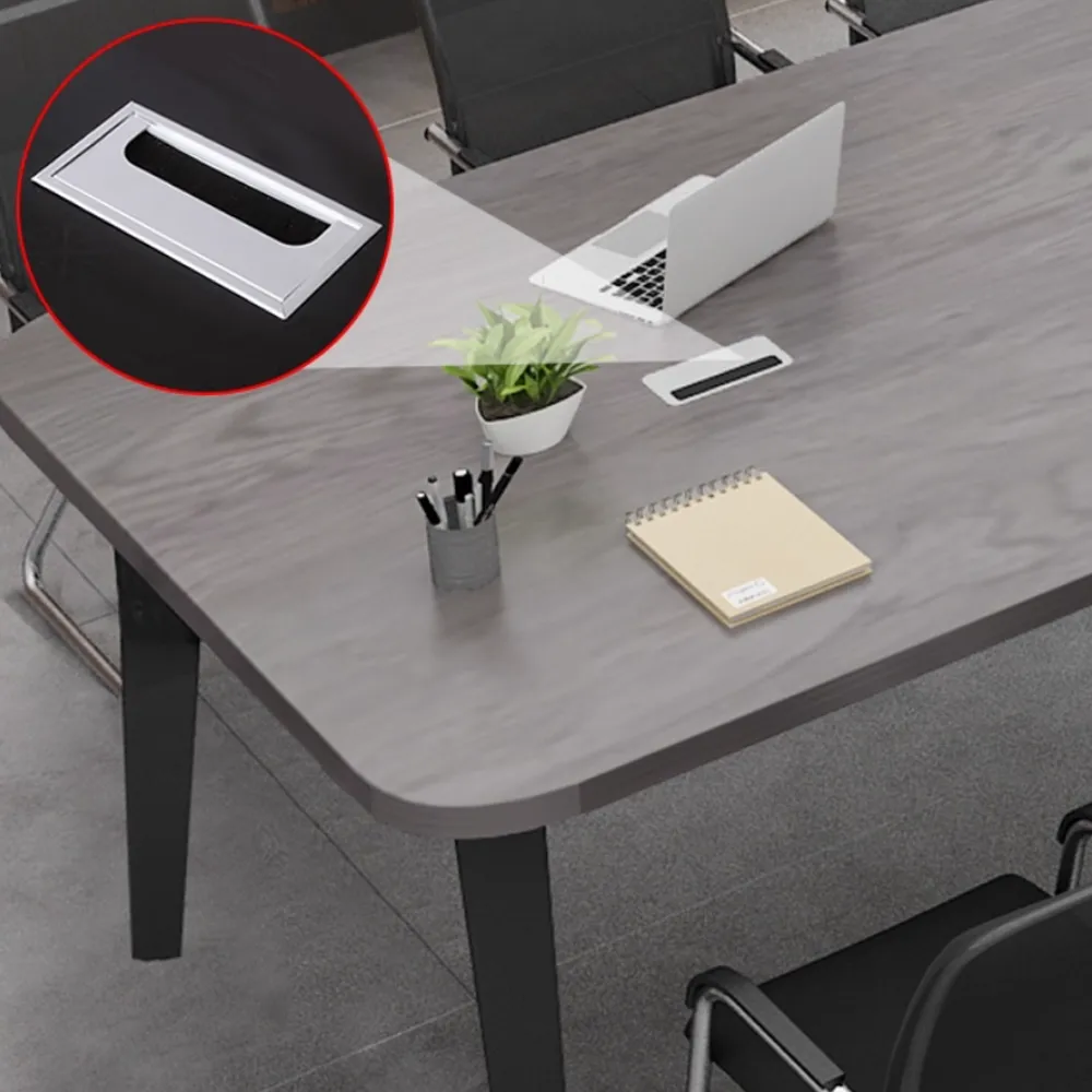 Rectangular Conference Table Office Desk - image 4