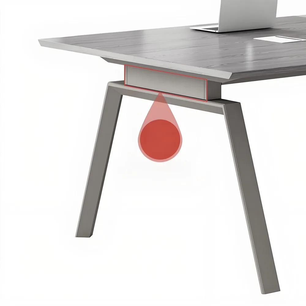 Slanted Edge Lacquered Conference Table - image 5