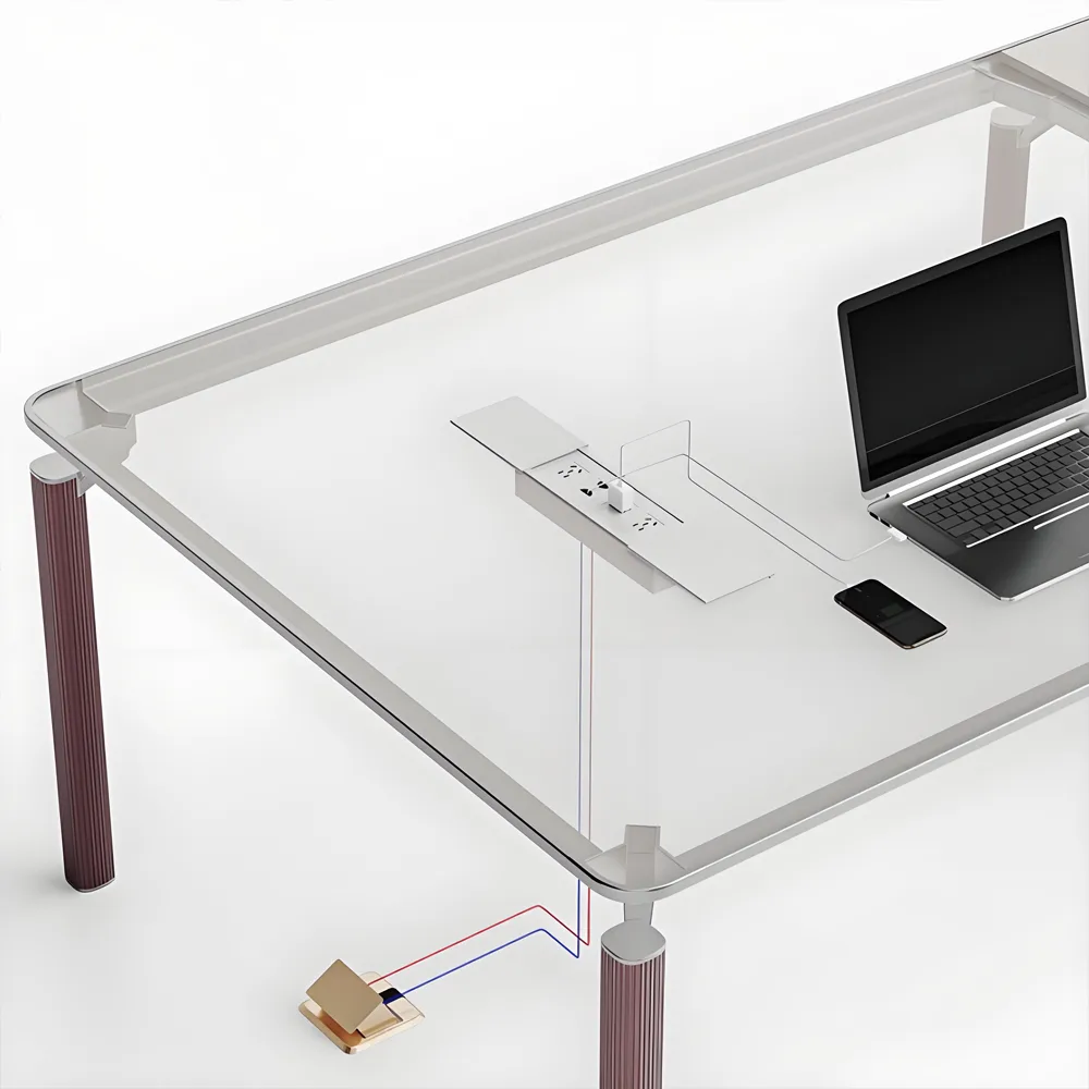Small Conference Table Office Desk - image 4
