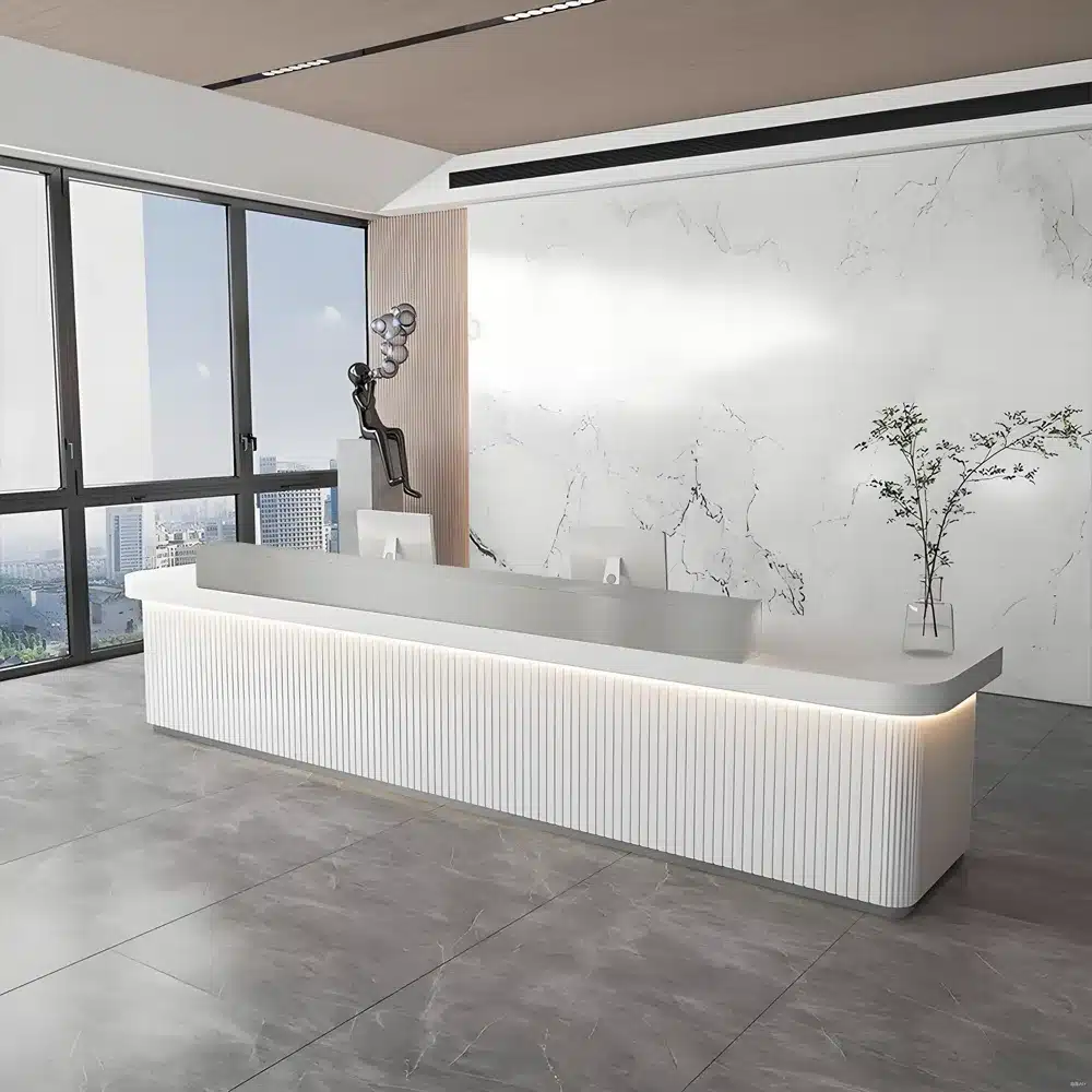 Modern Minimalist Company Hotel Front Desk - image 5