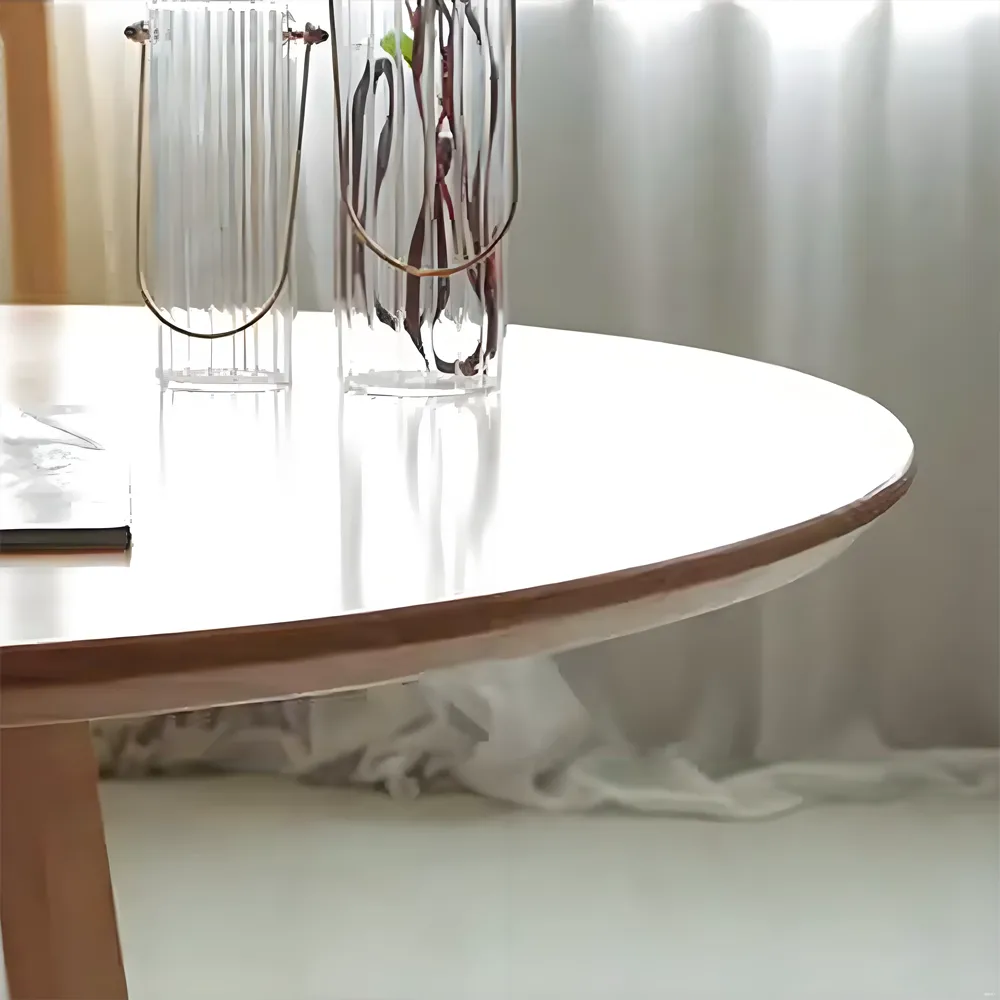 Oval Small Home Log Conference Table - Maoters - image 5