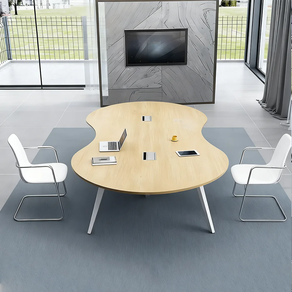 Creative Oval Conference Table Office Desk - image 2