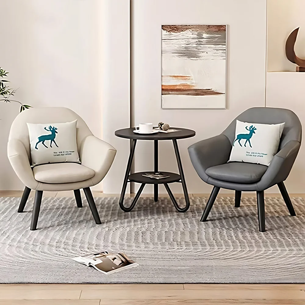 Light Luxury Single Sofa - Small Armchair for Office & Home - image 14