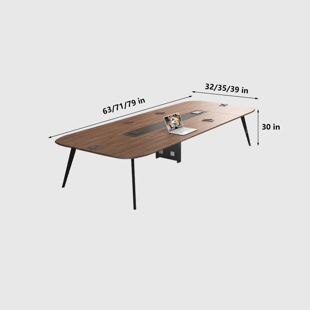 Rectangular Conference Table Negotiation Desk - Maoters - image 6