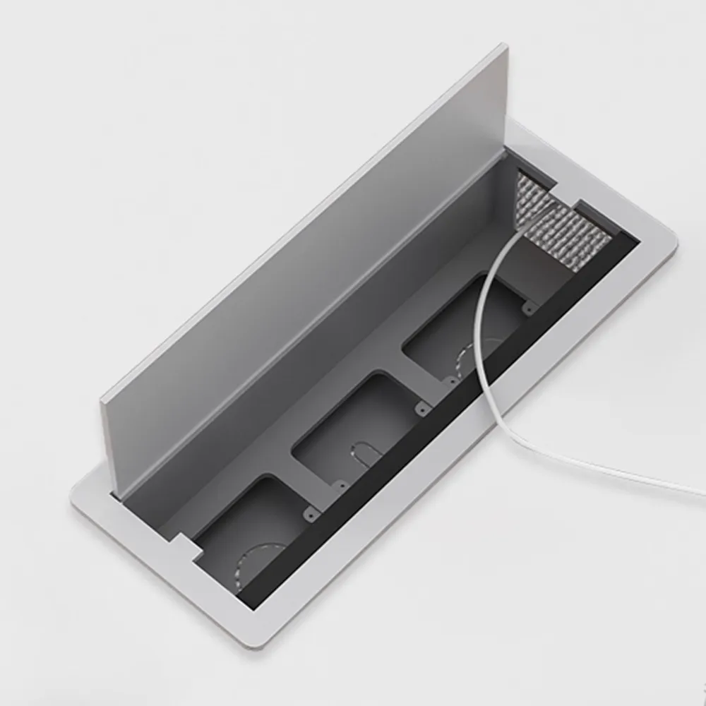 Rectangular Conference Table Wrapped In Aluminum - image 6