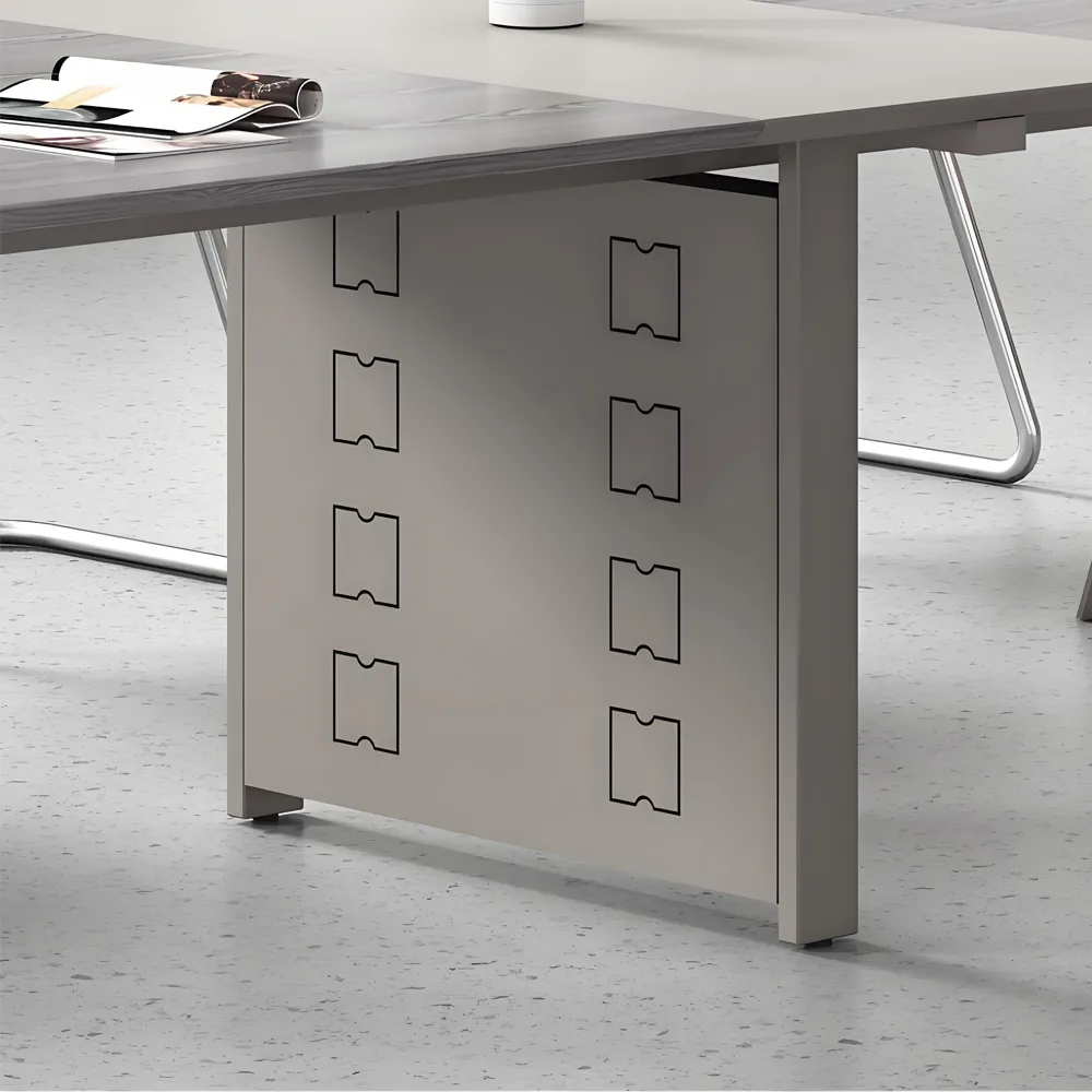 Slanted Edge Lacquered Conference Table - image 7