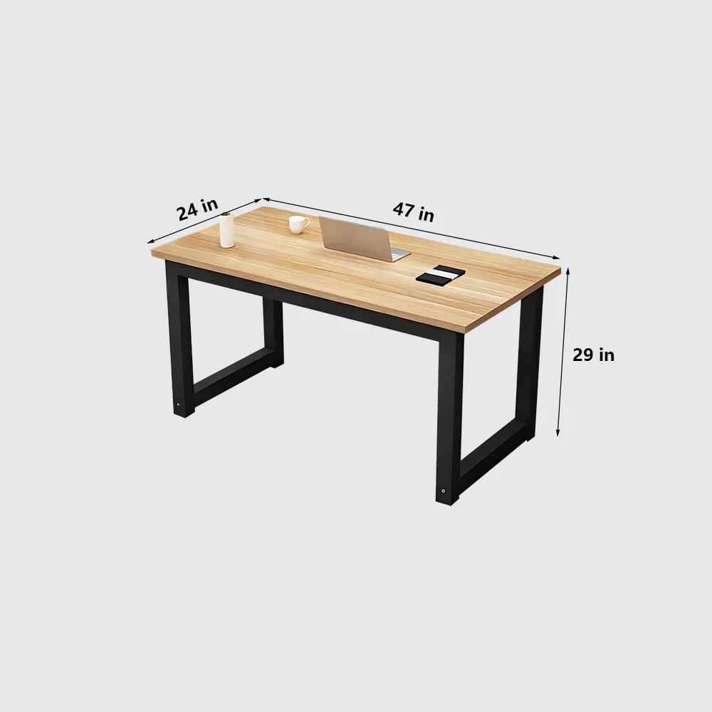 Solid Wood Rectangular Conference Table - Maoters - image 5